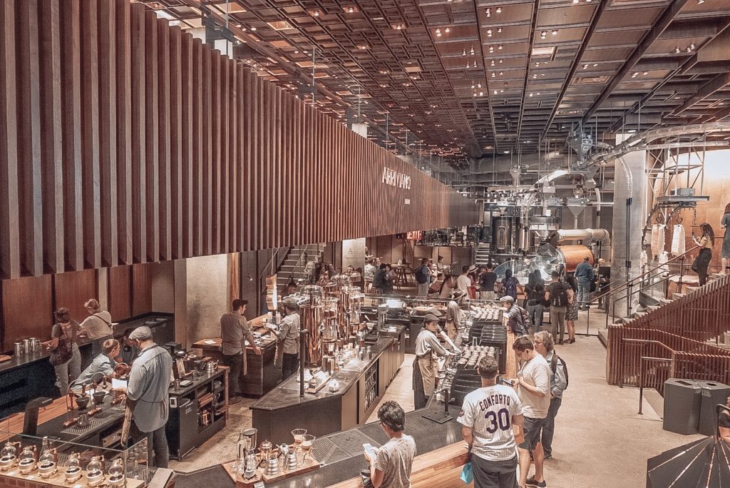 紐約 Starbucks Reserve Roastery